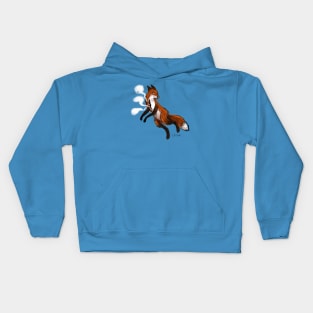 space fox Kids Hoodie